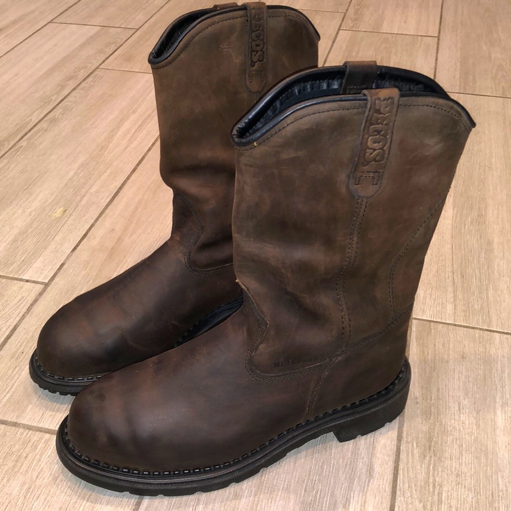 Redwing  pecos boots (steel toe)